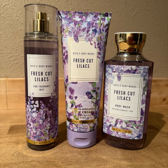 Bath & Body Works Other - NWT Fresh Cut Lilacs Fragrance Bundle